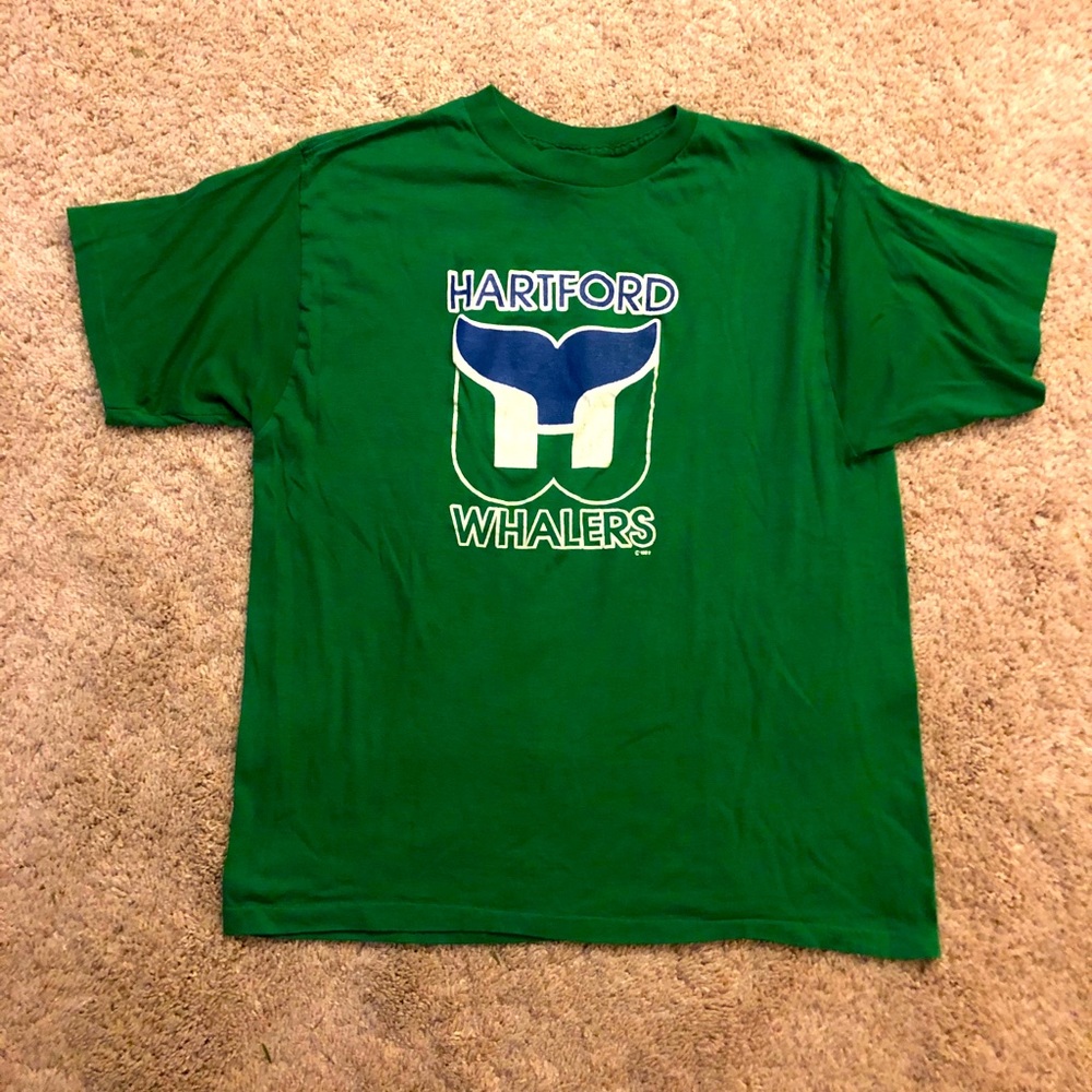 Vintage Hartford Whaler Short sleeve Tee Shirt
